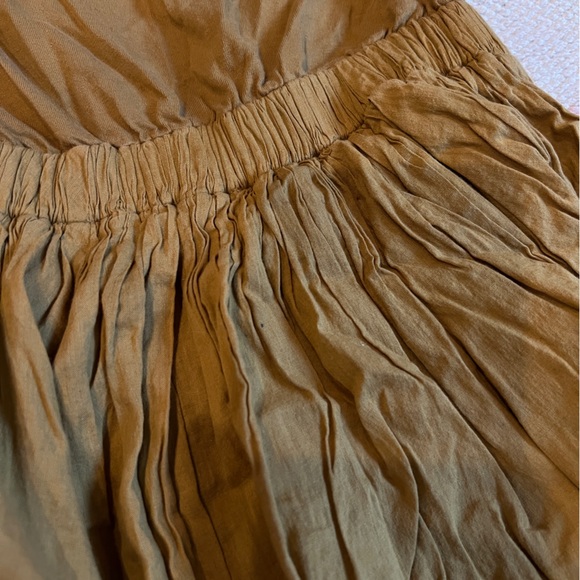 Urban Research Doors ochre layered dress size 105cm - Picture 7 of 10